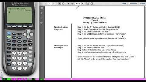 STA2023 Chapter 4 Video 0 Setting Up Your Calculator