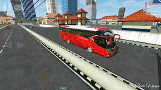 BUSSID Gameplay Android | Link Livery Putra Perdana screenshot 5