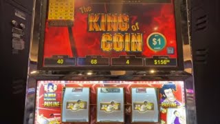 King Of Coin Up to $5 Bets Not To Shabby! #casino #vgt #redscreen #slot #gambling 