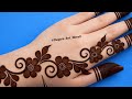 Very Simple Mehedi Design |New back hand mehndi design 2026|Mehandi Ka Design|Mehndi design Easy 