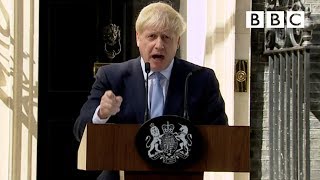 Boris Johnson's first speech as Prime Minister | FULL SPEECH  BBC