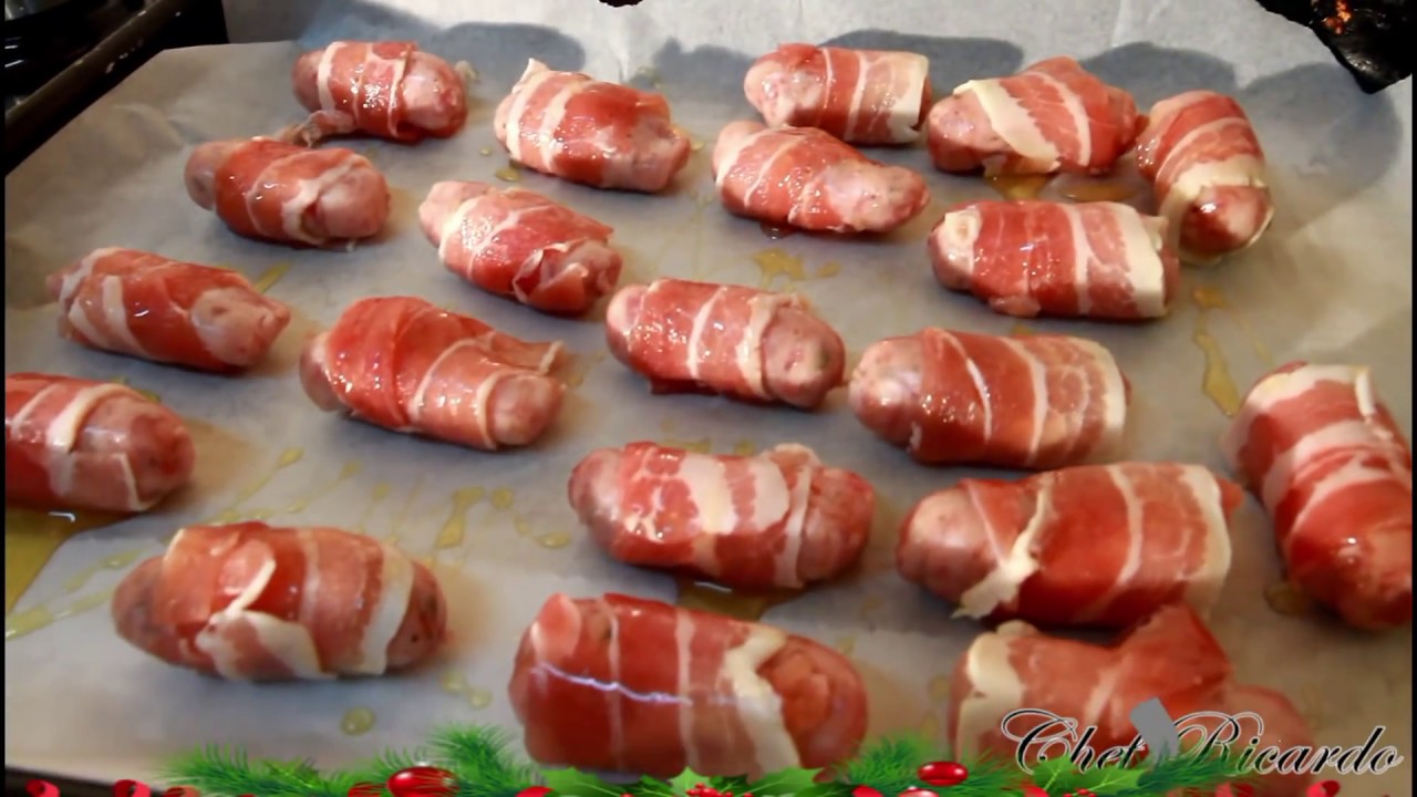 Pigs In Blankets With Honey - Christmas Look (Jamaican Chef) I | Recipes By Chef Ricardo | Chef Ricardo Cooking