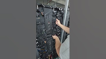 Eagerled outdoor led hire screen is being installed#rentalleddisplay #leddisplay #eagerled