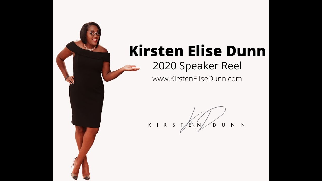 Kirsten Elise Dunn 2020 Speaker Reel YouTube