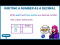 Writing a Number As a Decimal