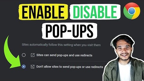 How to Disable or Enable Pop-ups Blocker in Chrome in 2022 | Pop up Enable Chrome in 2022