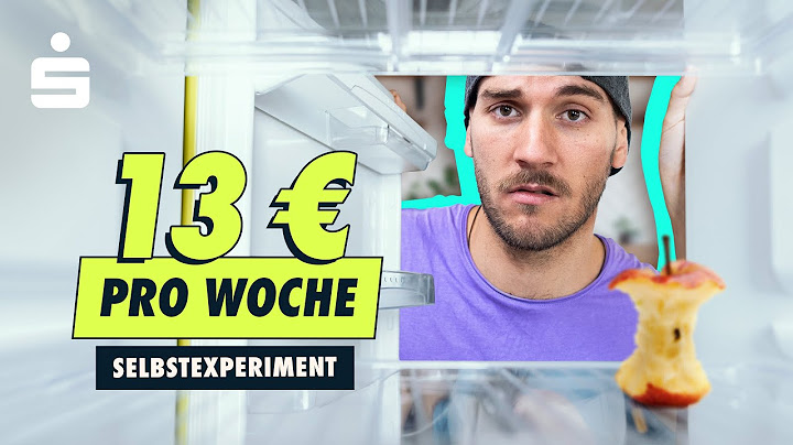 Schaffe ich es mit so wenig Geld zu überleben? l Selbstexperiment