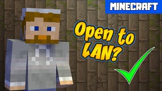 MINECRAFT | What Does OPEN TO LAN Mean?