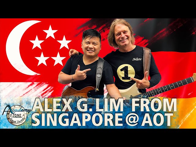 Academy Of Tone #207: Alex G. Lim from Singapore visits AOT class=
