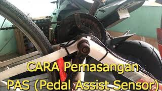 Memasang PAS (Pedal Assist Sensor) Pada Sepeda Listrik