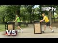 Hamish vs andy  bin racing