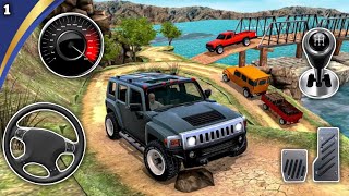 😱 Offroad Jeep Driving Simulator 3D - Real 4x4 Hummer Luxury SUV Driver - Android GamePlay #1 screenshot 3