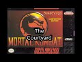 The courtyard mortal kombat arcade music extended