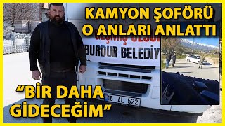 Yardım Kamyonunun Önünü Kesip, Şoförü Tehdit Etmişlerdi