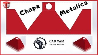 CHAPA METALICA EN SOLIDWORKS [3] 2019