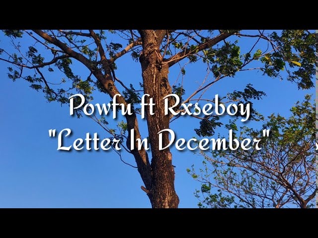 Powfu ft Rxseboy - Letter in December (Lyrics) class=