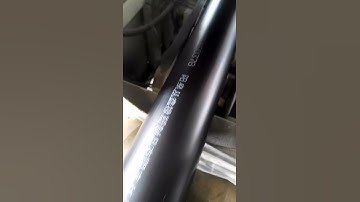 CYCJET CIJ inkjet printer with pigment white ink for HDPE pipes