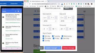 Advertising Beacon Tutorial. How to Change your 40 Character Message