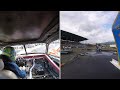 David Kettlewood Rutland VT Demolition Derby Compact Team Show Split Screen 7-3-23