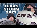 TEXAS SNOW STORM 2021 IN MY VAN (Freezing Temps and Rolling Blackouts) // Travel Snacks