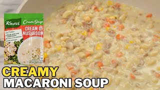 Creamy Macaroni Soup like Jollibee