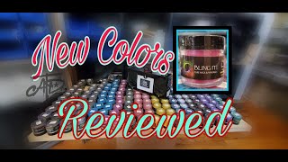 ⁣NEW COLORS REVIEW- BLING IT!!