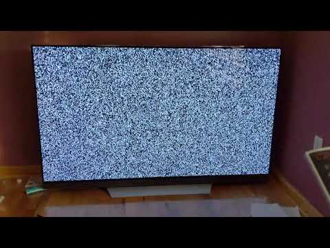 fix LG tv from static and white noise everytime it turns on (no antenna input)