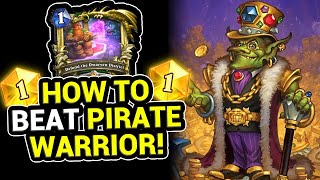 [Wild] HOW TO BEAT PIRATE WARRIOR (Odd Quest Hunter) | United in Stormwind | Wild Hearthstone