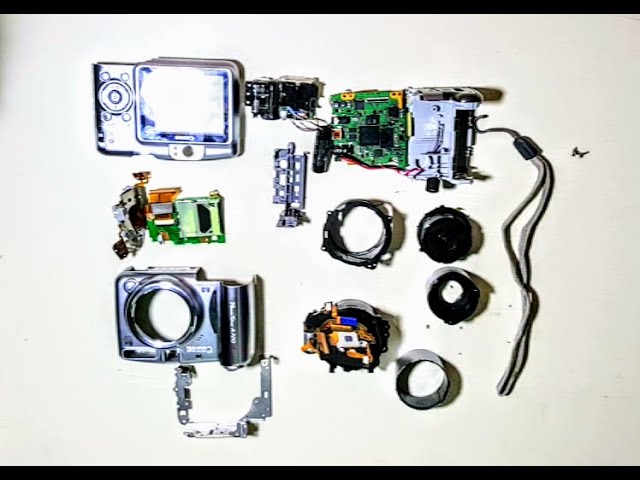 Canon Powershot A720-IS dismantling / Lens Repair of digital