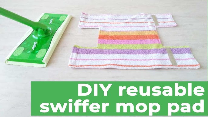 Chiffons réutilisables de bricolage Swiffer Duster [Patron GRATUIT +  Tutoriel VIDÉO] Hello Sewing