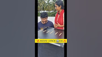 Move 1 Stick to Make 100 | Only 2% Can Solve🤯 #shorts #puzzle #riddle #tamil #viral #challenge#Diva