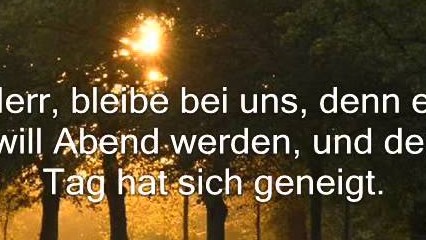 Herr, Bleib Bei Mir