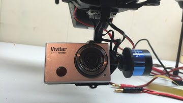 how to install a Tarot Gimbal on a 3DR Iris+ drone