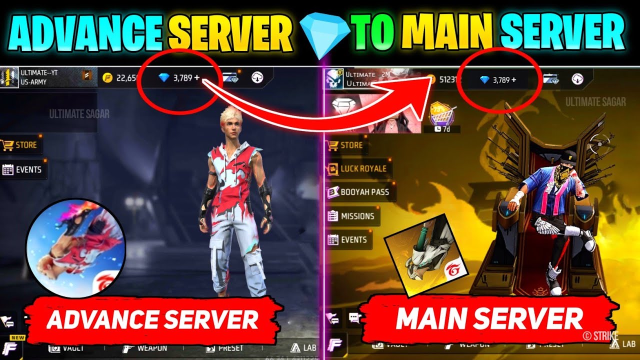 The All New FF Advance Server Officially Opened! Here's the List