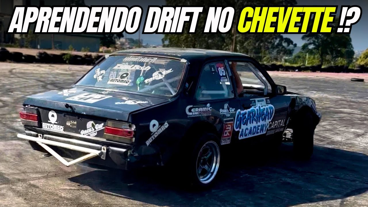 Piloto transforma Chevette 76 em carro para provas de drift: veja o modelo  em ação