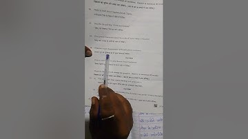 nios class 10 painting question paper solved April 2024 part 2 by vikesh sir