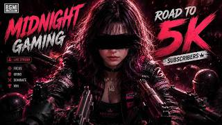 ROAD TO 5K SUBSCRIBERS 🔥🔥| CLASSIC WITH TEAMCODE | BGMI LIVE | Midnight Gaming