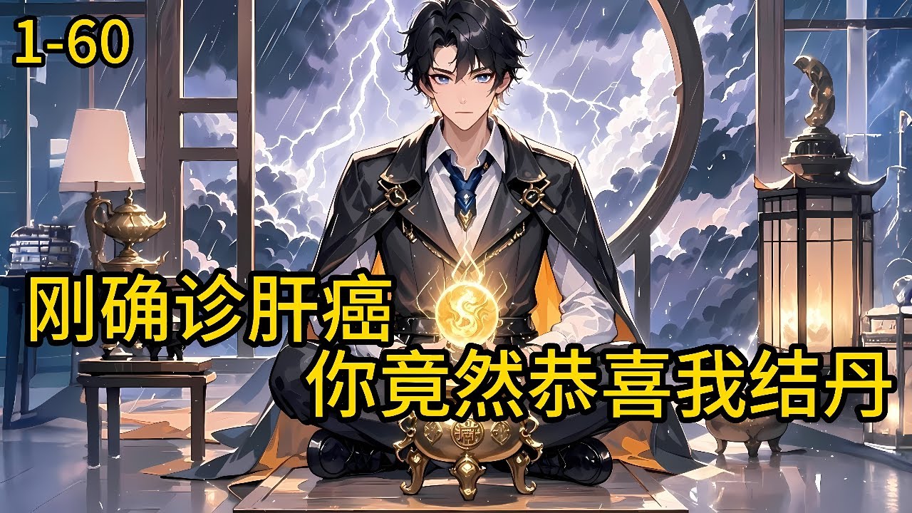 《刚确诊肝癌，你竟然恭喜我结丹？》1-60，穿越平行世界，正在医院焦急的等待检查结果。结果出来，右肝肿瘤，肝细胞性肝癌（Ⅳ级，梁索型）。肝癌？不是吧，刚穿过来就又快嗝屁了？#都市 #热血 #漫畫#爽文