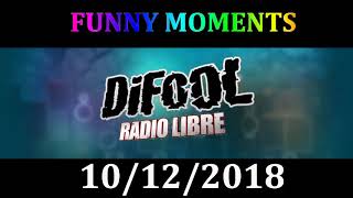 RADIO LIBRE DE DIFOOL lundi 11 decembre 2018 (11/12/2018) | FUNNY MOMENTS RADIO LIBRE DE DIFOOL lundi 11 decembre 2018 (11/12/2018) | FUNNY MOMENTS