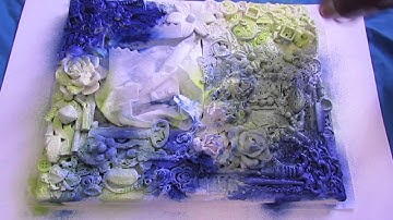 Mixed Media Altered Canvas