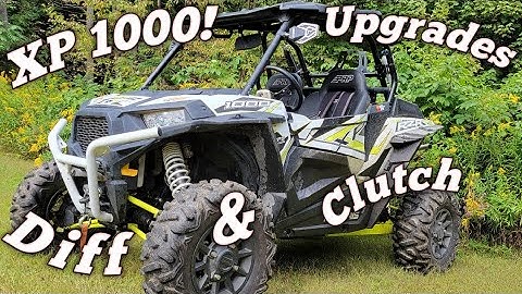 Polaris RZR XP 1000 Front Diff Rebuild...This Thing Rips!!