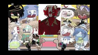 Countryhumans react to.. |cringe| by: nataska