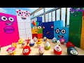 Looking for Mini Numberblocks Squishy BIG 100! NEW ASMR | Numberblocks Satisfying Video #10