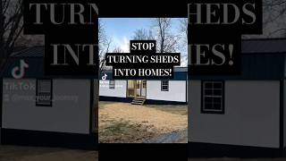 SHED TURNED INTO A TINY HOME ( TINY HOUSE ) SHED CONVERSION, HOUSE TOUR  #shed #tinyhouse #tinyhome