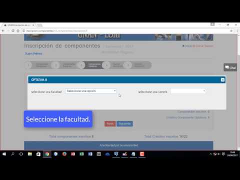 Tutorial Inscripción de