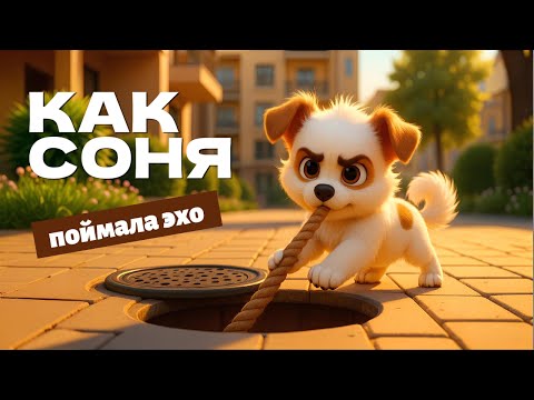 Как собачка Соня поймала эхо🎬