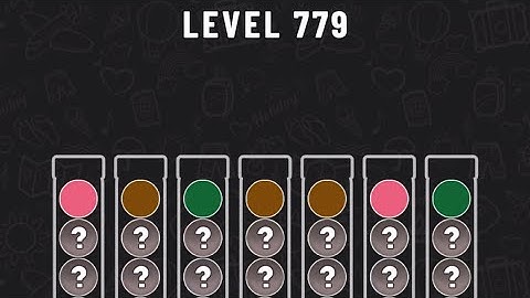 Ball Sort Puzzle Level 779 #ballsortpuzzle #ballsortpuzzlegameplay #puzzlegame #mobilegames