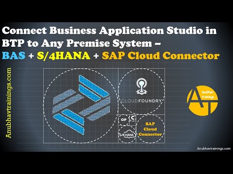 Connect Business Application Studio to On premise system | SAP Cloud Connector | Service Center BAS