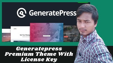 How to Activate Generatepress Premium Theme