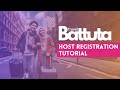 Travel Battuta - How to register as a Host (Tutorial)